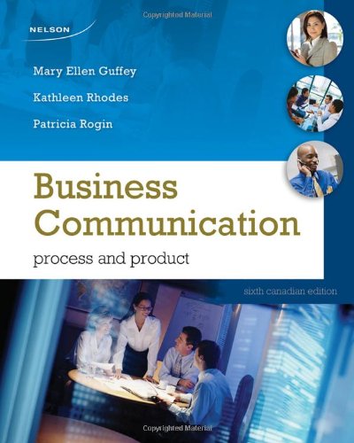 Book BUSINESS COMMUNICATION >CANADI free