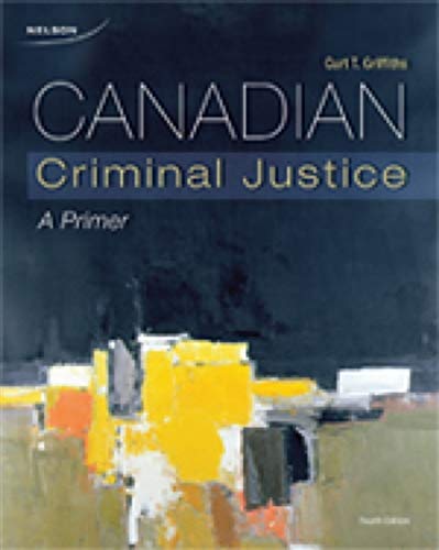 Book Canadian Criminal Justice A Primer free