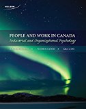 Book People and Work in Canada: Industrial and Organizational Psychology free