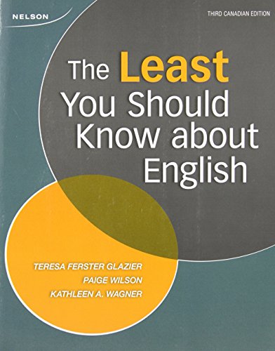 Book CDN ED The Least You Should Know About English free