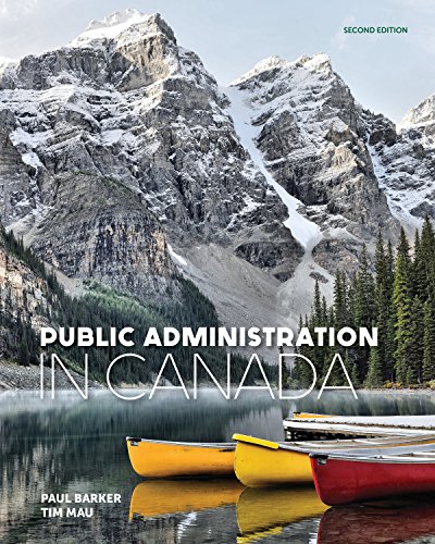 Book Public Administration in Canada free