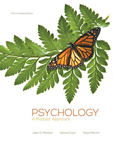 Book Psychology: A Modular Approach free