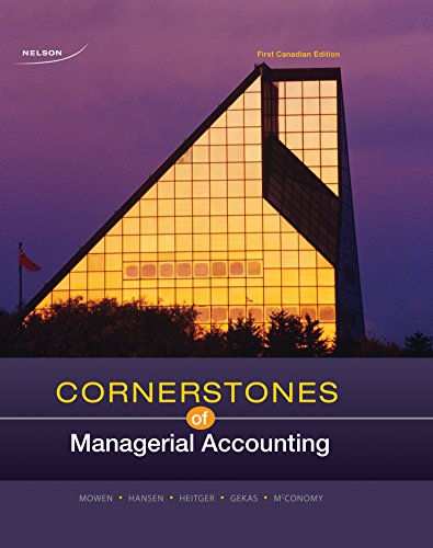 Book Cornerstones of Managerial Accounting free