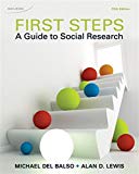 Book First Steps (A Guide to Social Research) free