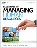 Book Essentials of Managing Human Resources free