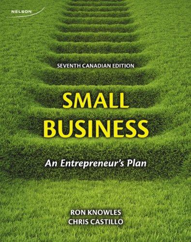 Book Small Business: An Enterpreneur's Plan free