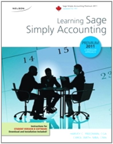 Book Learning Sage Simply Accounting, Premium 2011: A Modular Approach free