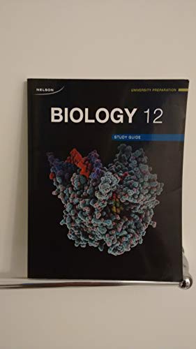 Book NELSON BIOLOGY 12 (2012) / STUDY GUIDE (SINGLE COPIES) free
