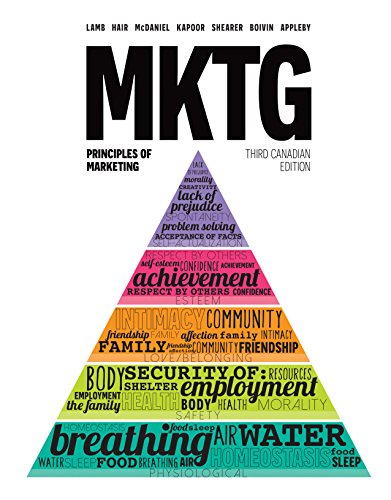 Book MKTG Principles of Marketing Third Canadian Edition free