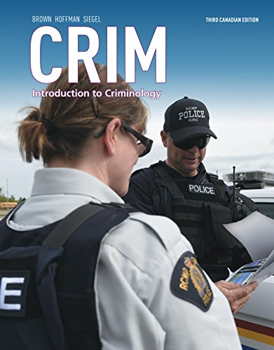Book CRIM Introduction to Criminology free