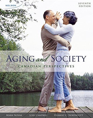 Book Aging and Society: A Canadian Perspectives free