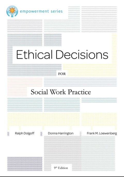 Book Brooks/Cole Empowerment Series: Ethical Decisions for Social Work Practice free