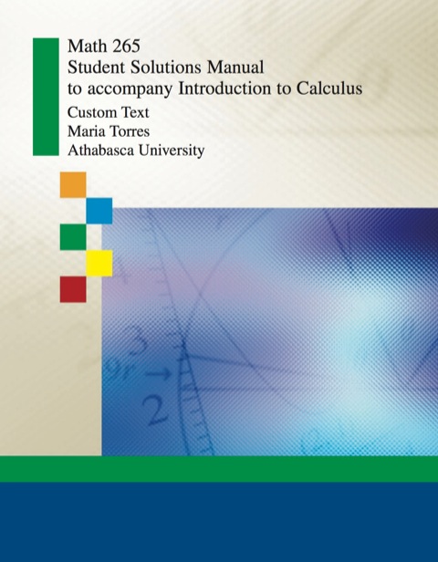 Book Math 265: Introduction to Calculus Workbook free