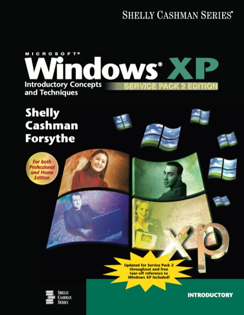 Book MS Windows XP Introductory Concepts and techniques, Service Pack free