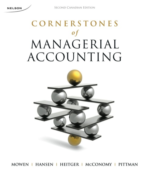 Book Cornerstones of Managerial Accounting free