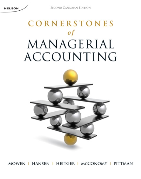 Book Cornerstones of Managerial Accounting free