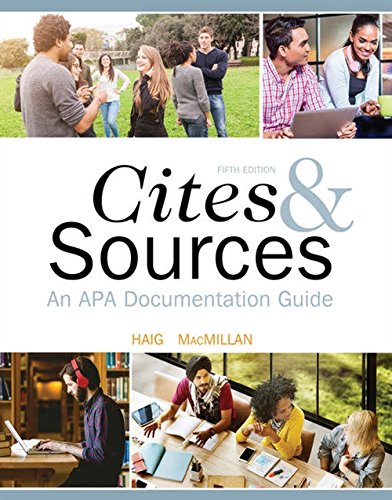 Book CITES AND SOURCES: AN APA DOCUMENTATION GUIDE free