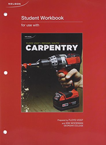 Book Student Workbook for Carpentry free