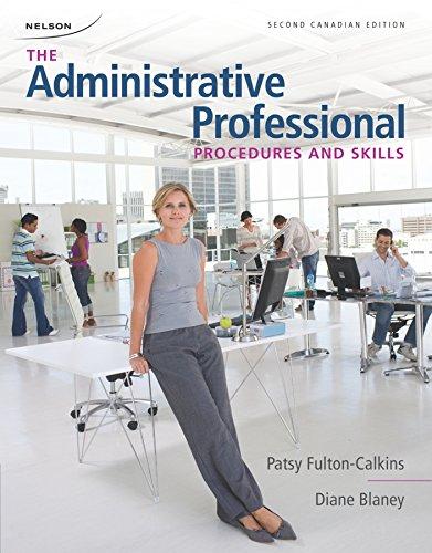 Book OFFICE PROCED.F/ADMIN.PROF.>CA free