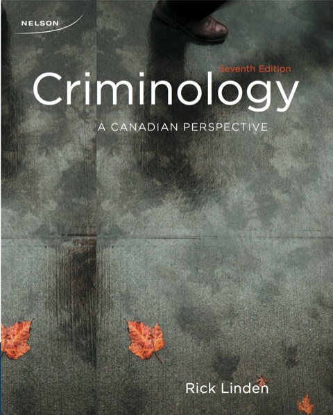 Book Criminology: A Canadian Perspective free
