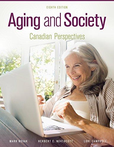 Book Aging and Society: Canadian Perspectives free
