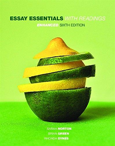 Book Essay Essentials with Readings, Enhanced free