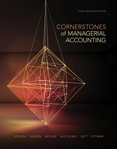 Book Cornerstones of Managerial Accounting free