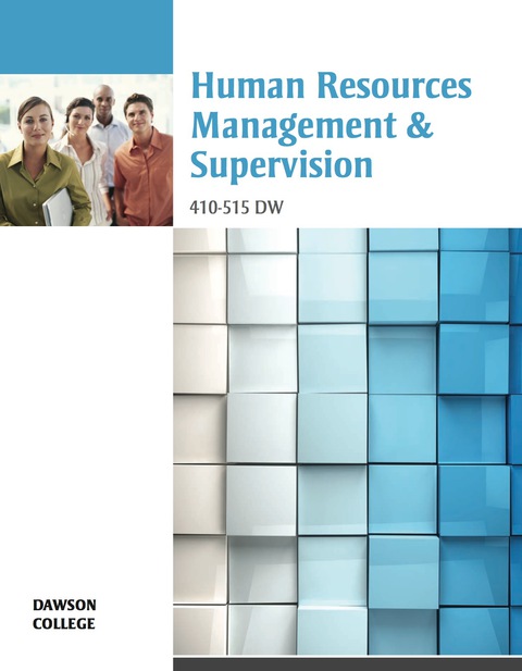 Book eBook: Human Resources Management & Supervision 410-515 DW free
