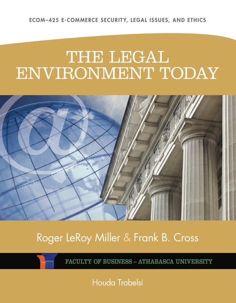 Book The Legal Environment Today free