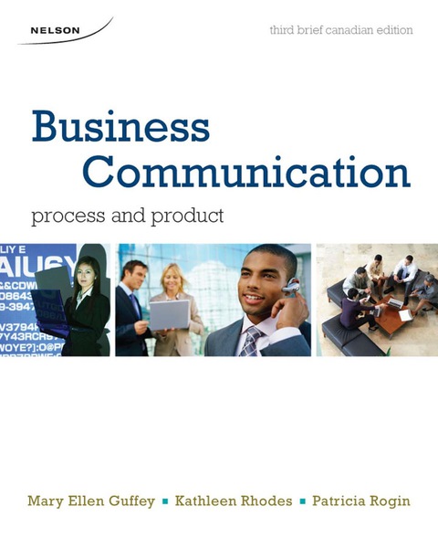 Book Business Communication: Process and Product Brief free
