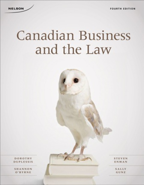 Book Canadian Business and the Law free