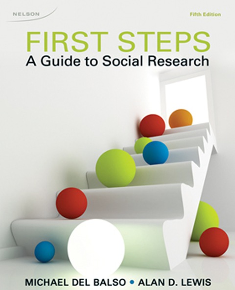 Book First Steps: A Guide To Social Research free