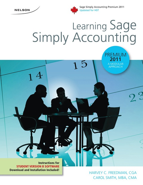 Book Learning Sage Simply Accounting, Premium 2011 : A Modular Approach free
