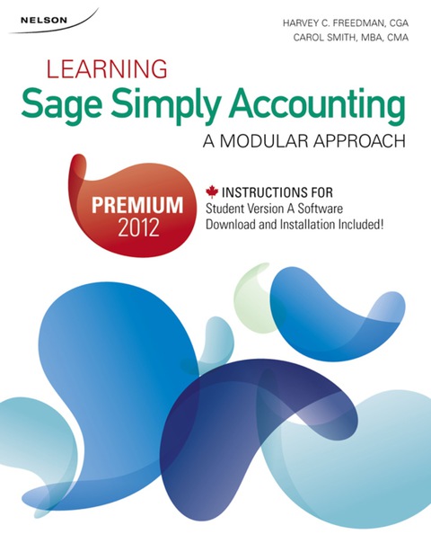 Book Learning Sage Simply Accounting Premium 2012, A Modular Approach free