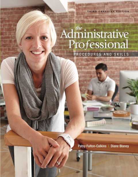 Book The Administrative Professional: Procedures and Skills free