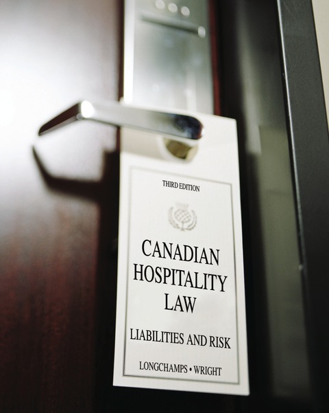 Book Canadian Hospitality Law free