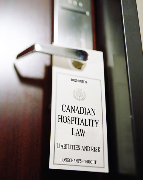 Book Canadian Hospitality Law free