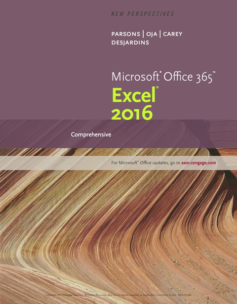 Book New Perspectives Microsoft® Office 365 & Excel 2016: Comprehensive free