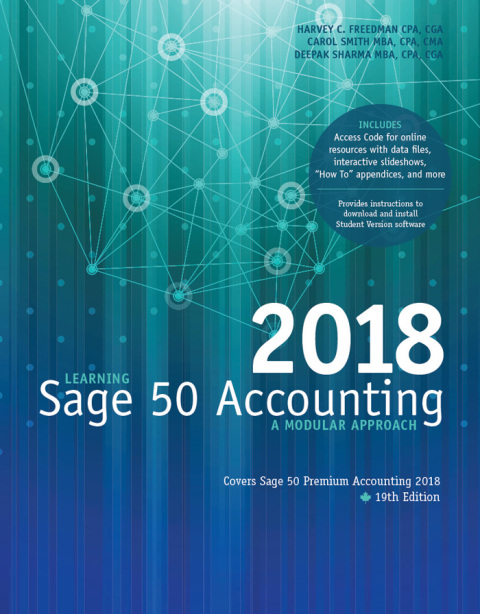 Book Learning Sage 50 Accounting 2018: A Modular Approach free