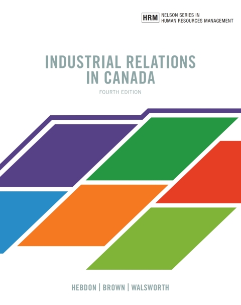Book Industrial Relations in Canada free