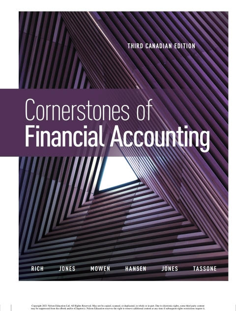 Book 3I-EBK: CORNERSTONES OF FINANCIAL ACCOUNTING free