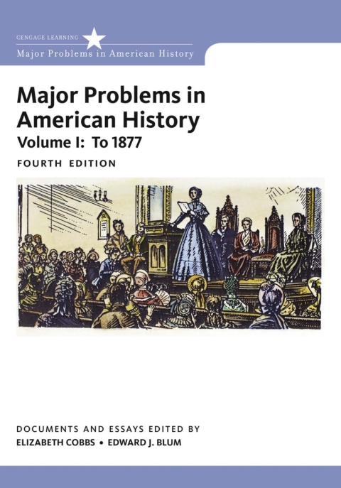 Book 3I-EBK: MAJOR PROBLEMS IN AMERICAN HISTORY, VOLUME 1 free