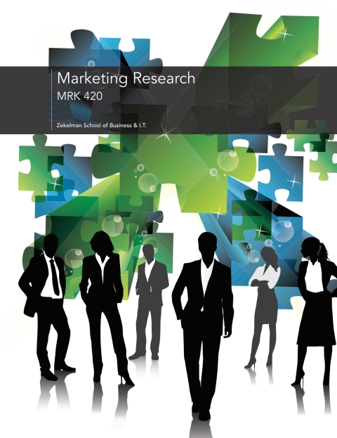 Book Custom eBook: Marketing Research, MRK420 free