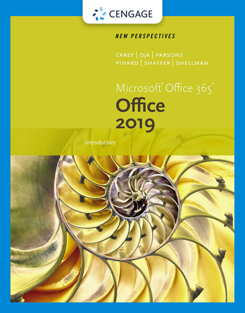 Book 3N3-EBK: NEW PERSPECTIVES MS OF FICE 365/2019 INTRODUCTORY free