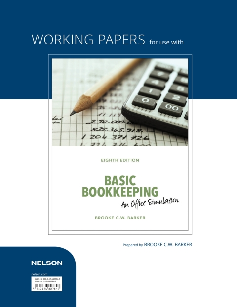 Book Working Papers For Basic Bookkeeping free