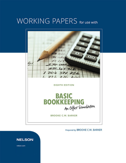 Book Working Papers For Basic Bookkeeping free