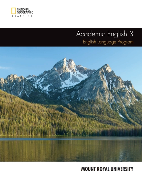 Book Custom eBook: Academic English 3, English Language Program free
