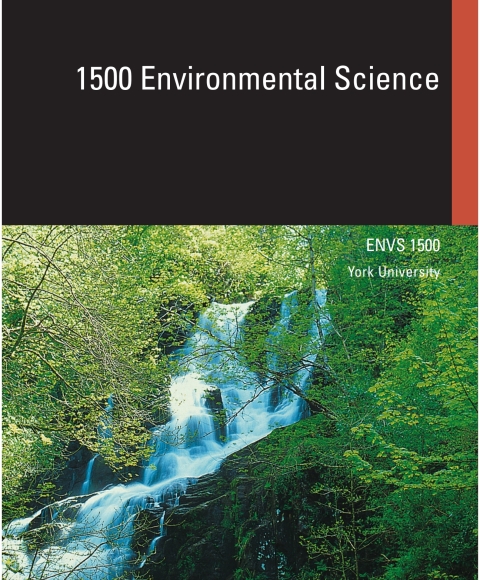 Book Custom eBook: Environmental Science, ENVS 1500 - York University free