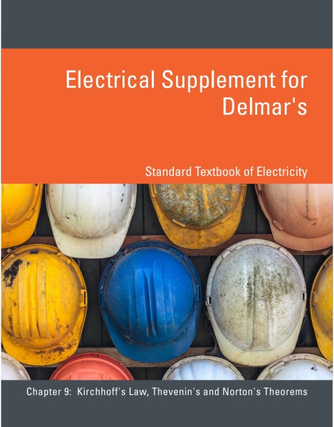 Book Custom eBook: Electrial Supplement for STOE, CH 9: Kirchhoff's Law, Thevenin's and Norton's Theorems free