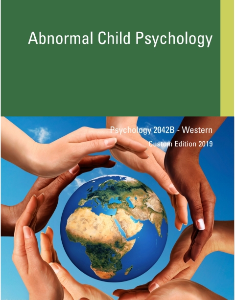 Book Custom eBook: Abnormal Child Psychology, PSYC 2042B, UWO free